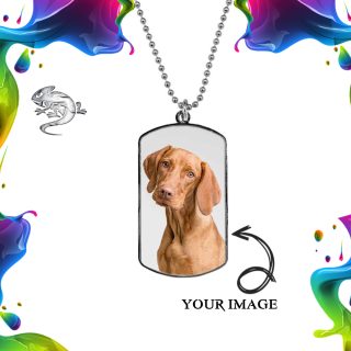Military Dog Tag- Photo