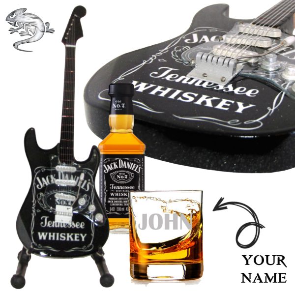 Jack Daniels Miniature Guitar Set EGORIP