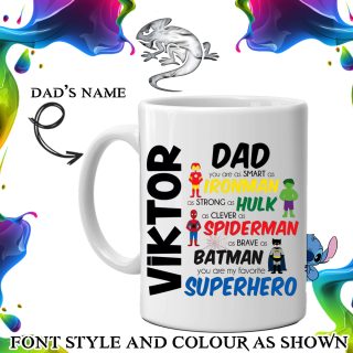 Superhero Dad Mug