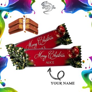 Christmas Personalised KitKat