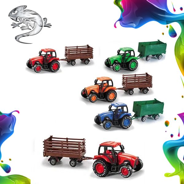 19cm Farm Tractor Toy