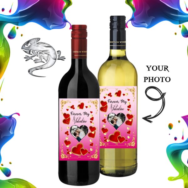 Valentine's Personalised Robertson Wine- 750ml