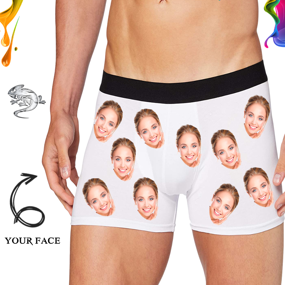 Personalised Underwear- Mens Photo Boxers