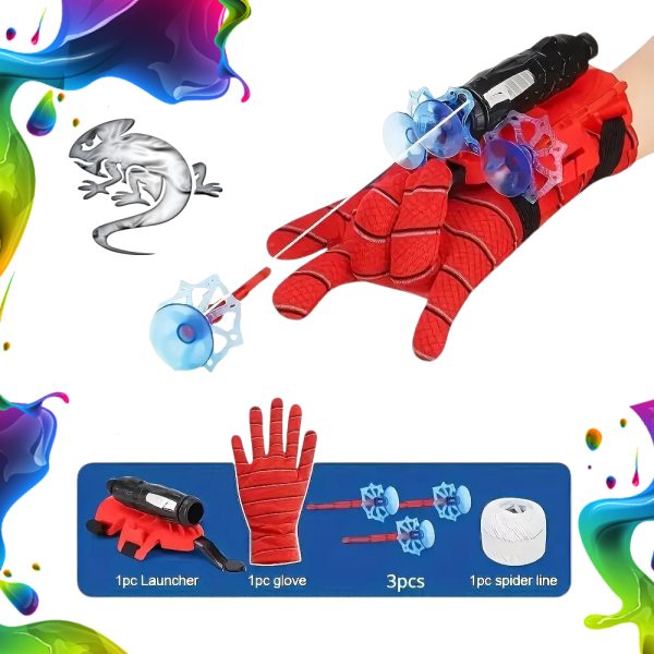 Spiderman wrist mounted launcher