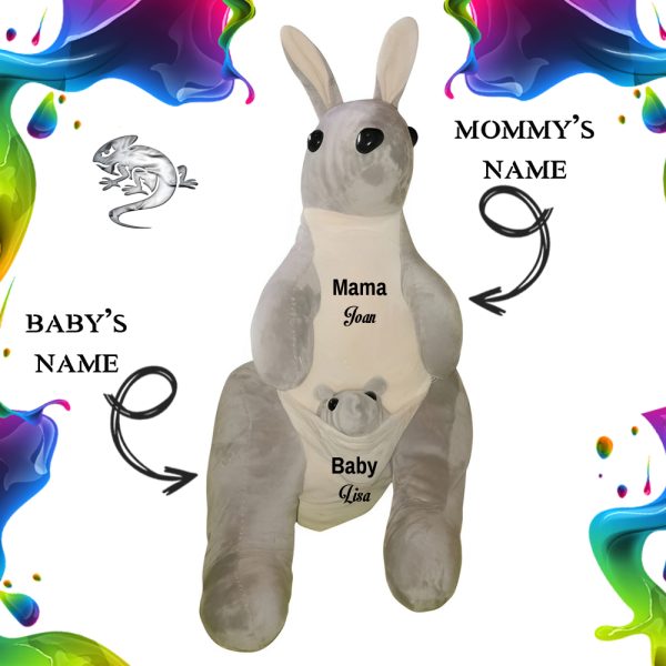 Mummy and Baby Kangaroo Plush