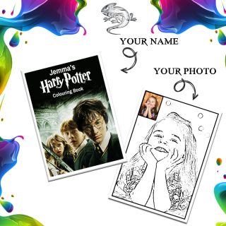 Harry Potter Personalized Colouring Book