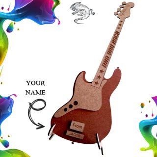 Dad You Rock Personalized Display Guitar