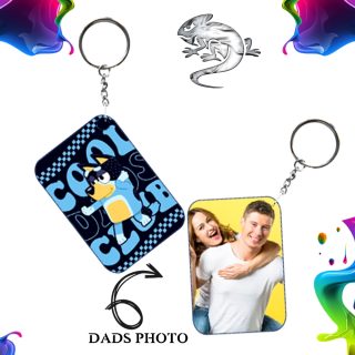 Bluey Dads Club Keychain