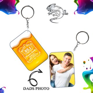 Best Dad Forever No1 Keychain