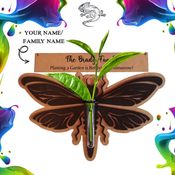 Dragonfly Personalised Propogation Wall Decor