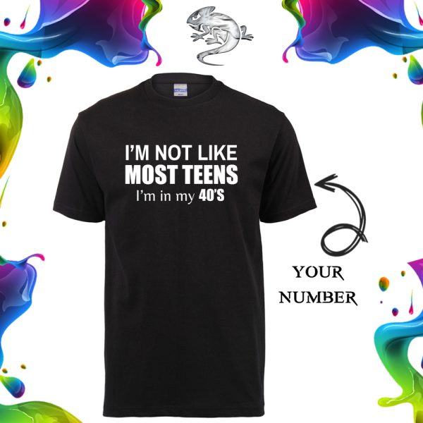 TeenAge Personalised T-Shirt