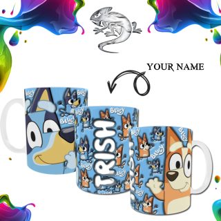 Bluey Full Wrap Mug