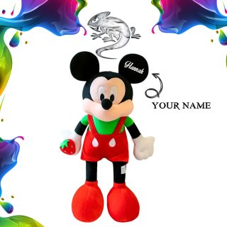 Strawberry Mickey Mouse Plush