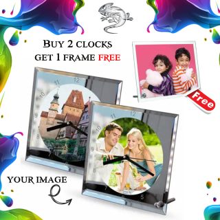 2 Clocks + 1 FREE Frame