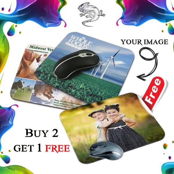 2 Mousepads + 1 FREE
