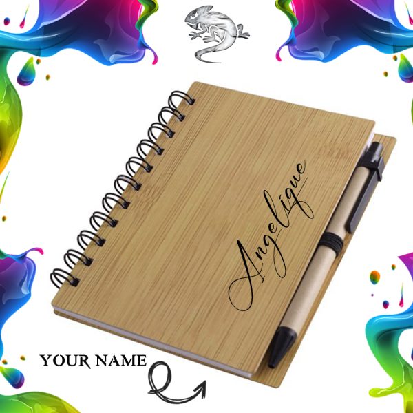 Bamboo Notebook- Personalised