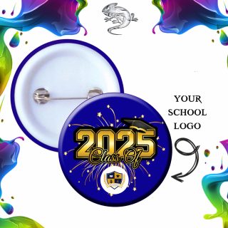 Class of 2025 Button Badge