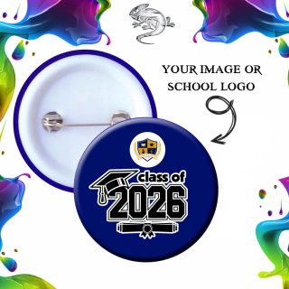 Class of 2026 Button Badge