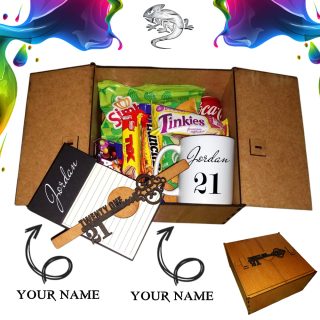 21st Birthday Key Gift Box