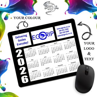 2026 Corporate Calendar Mousepad