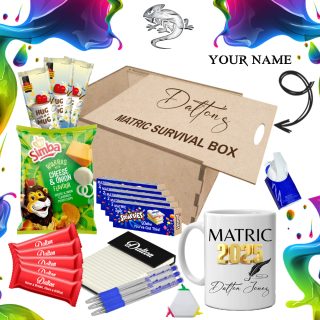 Personalised Matric Survival Box