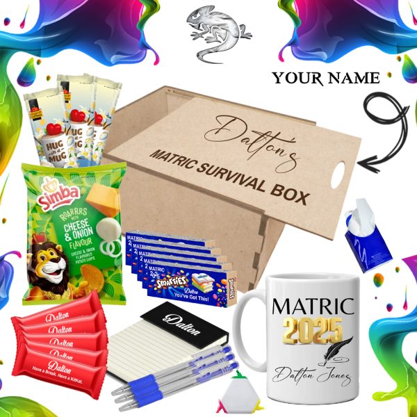 Personalised Matric Survival Box