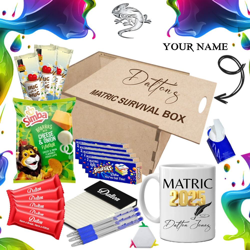 Matric Survival Box Combo Personalized Gifts