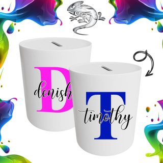 Personalised Ceramic Money Bank