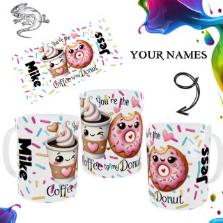 Coffee To My Donut Mug