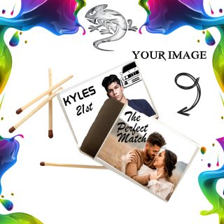 Personalised Match Box