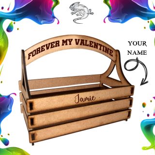 Forever My Valentine Personalised Gift Basket