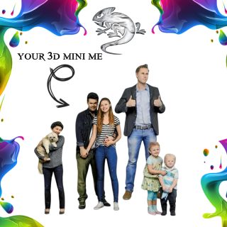 3D Mini Me Figurine