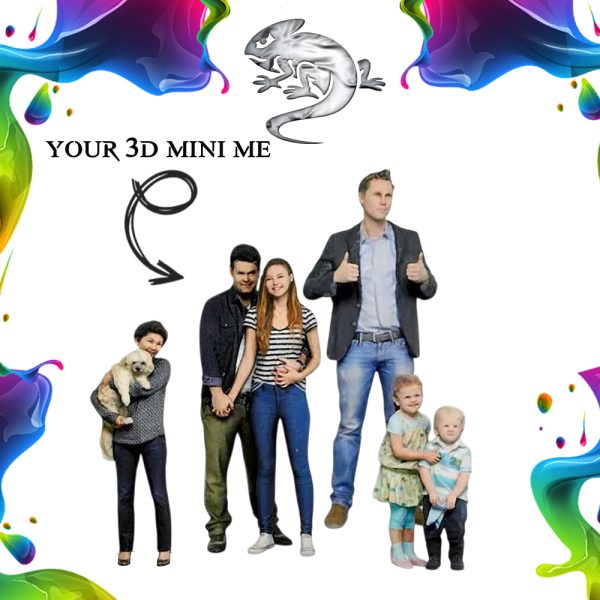 3D Mini Me Figurine - Personalized Gifts