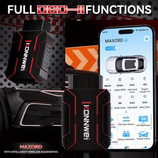 Konnwei MAXOBD Deep Scan Diagnostic OBD2
