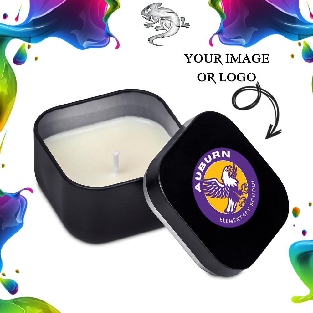 Vanilla Scented Personalised Candle - Image 2