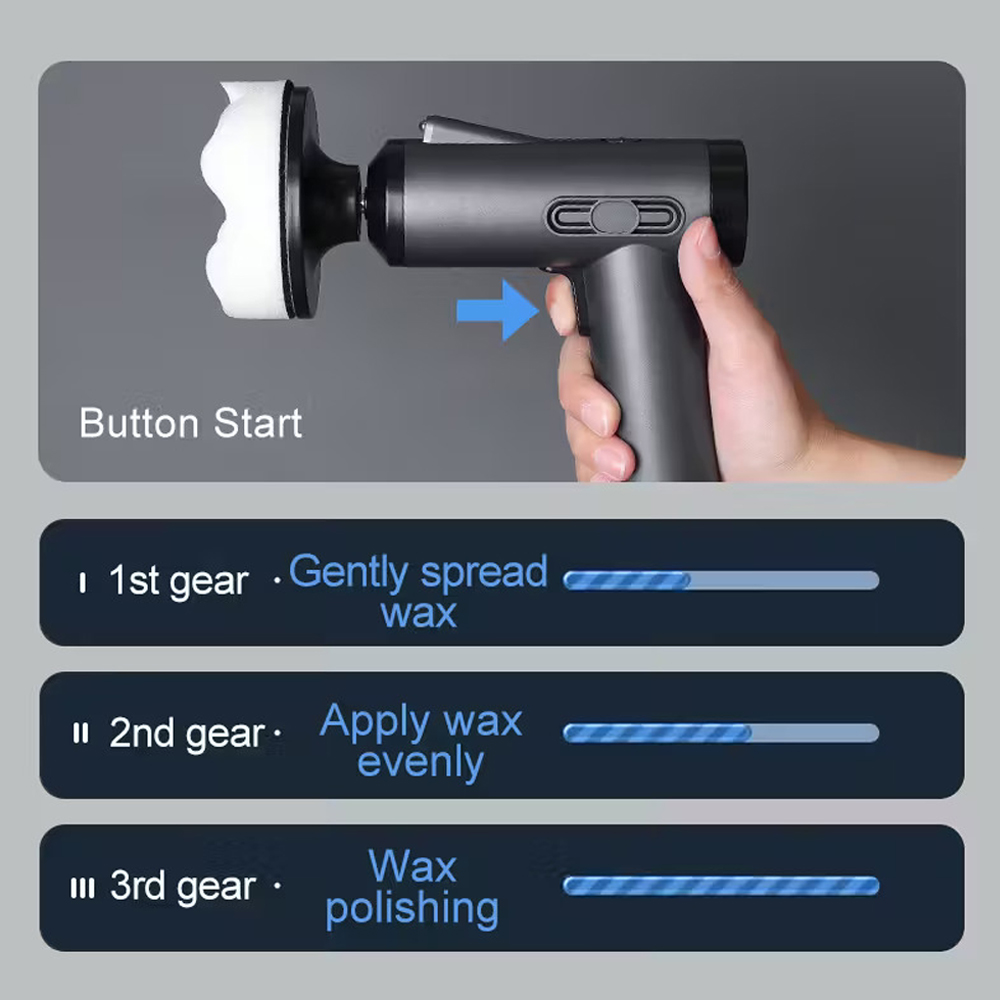 Rechargeable Multi-Speed Automatic Polishing Machine - Image 3
