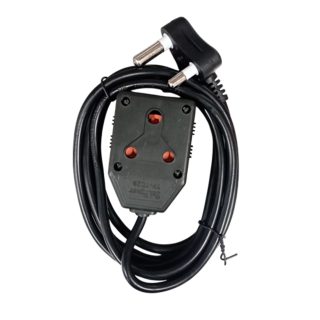 3m Extension Cable Dual Socket