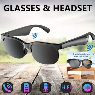 Wireless Smart Headset Glasses