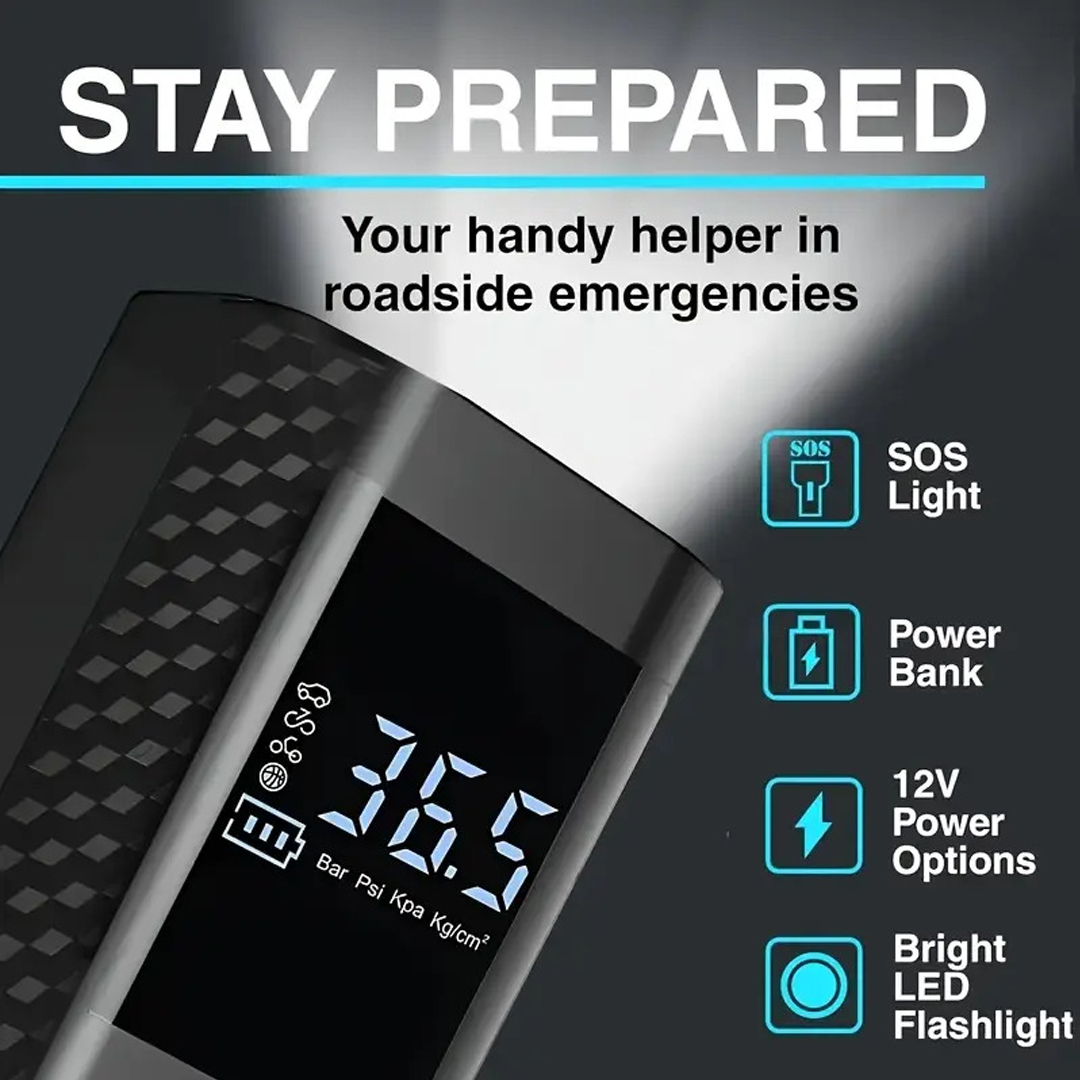 Rechargeable Wireless Auto Air Pump - Image 2