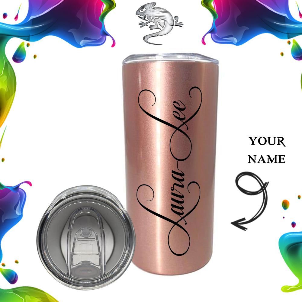 440ml Personalised Skinny Tumbler