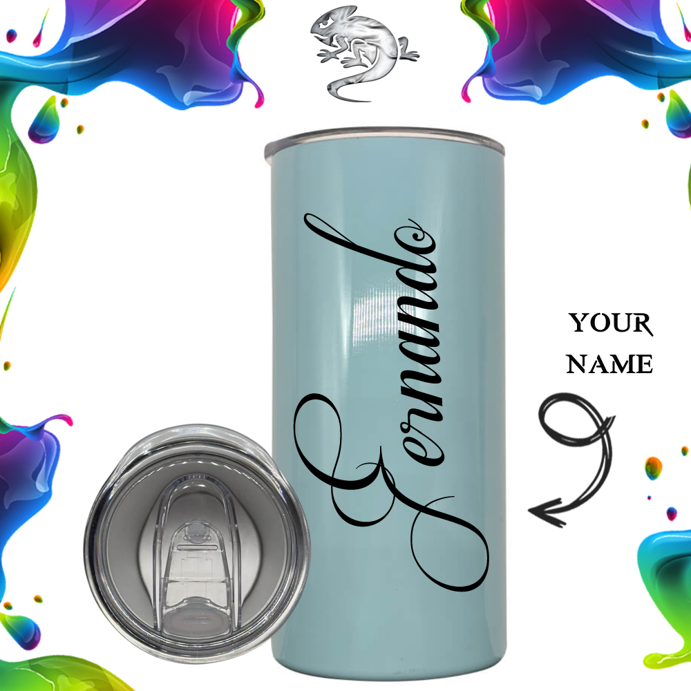 440ml Personalised Skinny Tumbler - Image 4