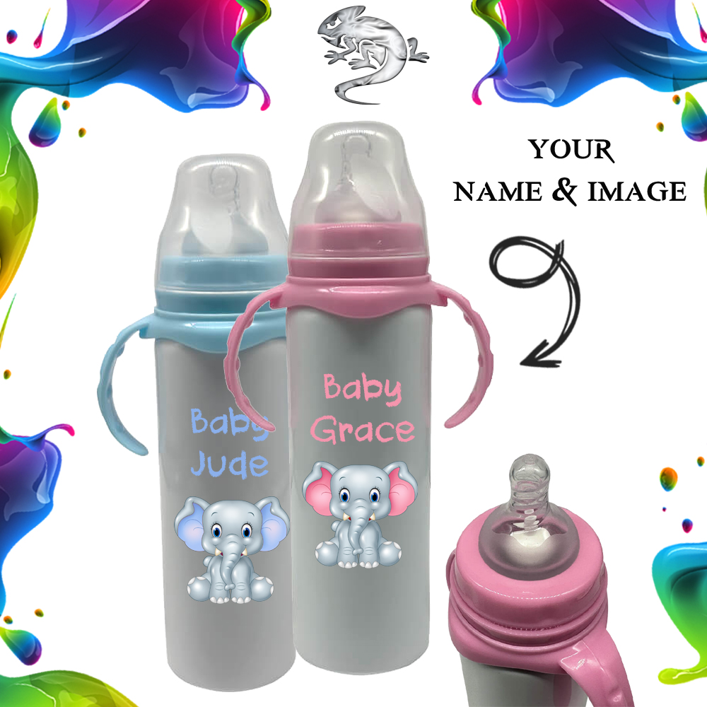 Personalised Baby Milk Bottle 350ml